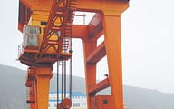double girder gantry crane Dafang crane 4