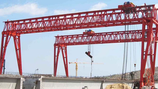 engineer gantry crane Dafang Crane 2