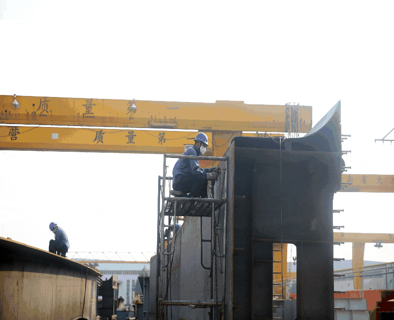 lifting equipment were manufactured for an iron and steel group in Zhejiang