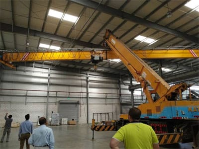 overhead bridge crane installation and commissioning1