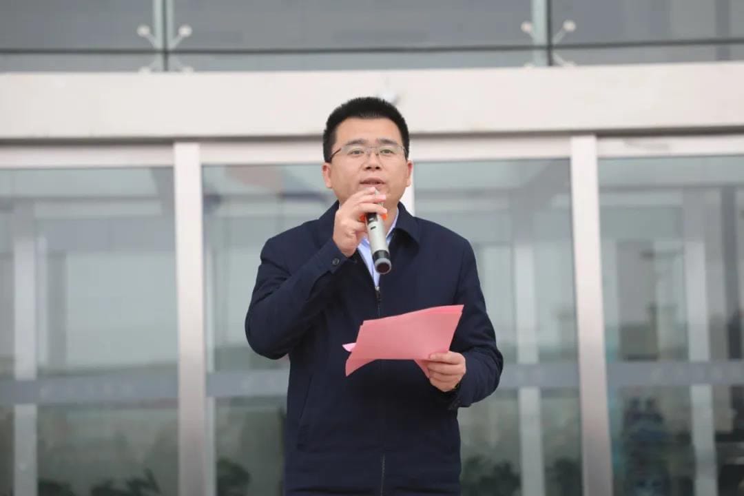 Deputy General Manager Wang Yahui delivered a speech