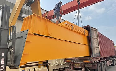 Gantry crane ground beam loading582 346