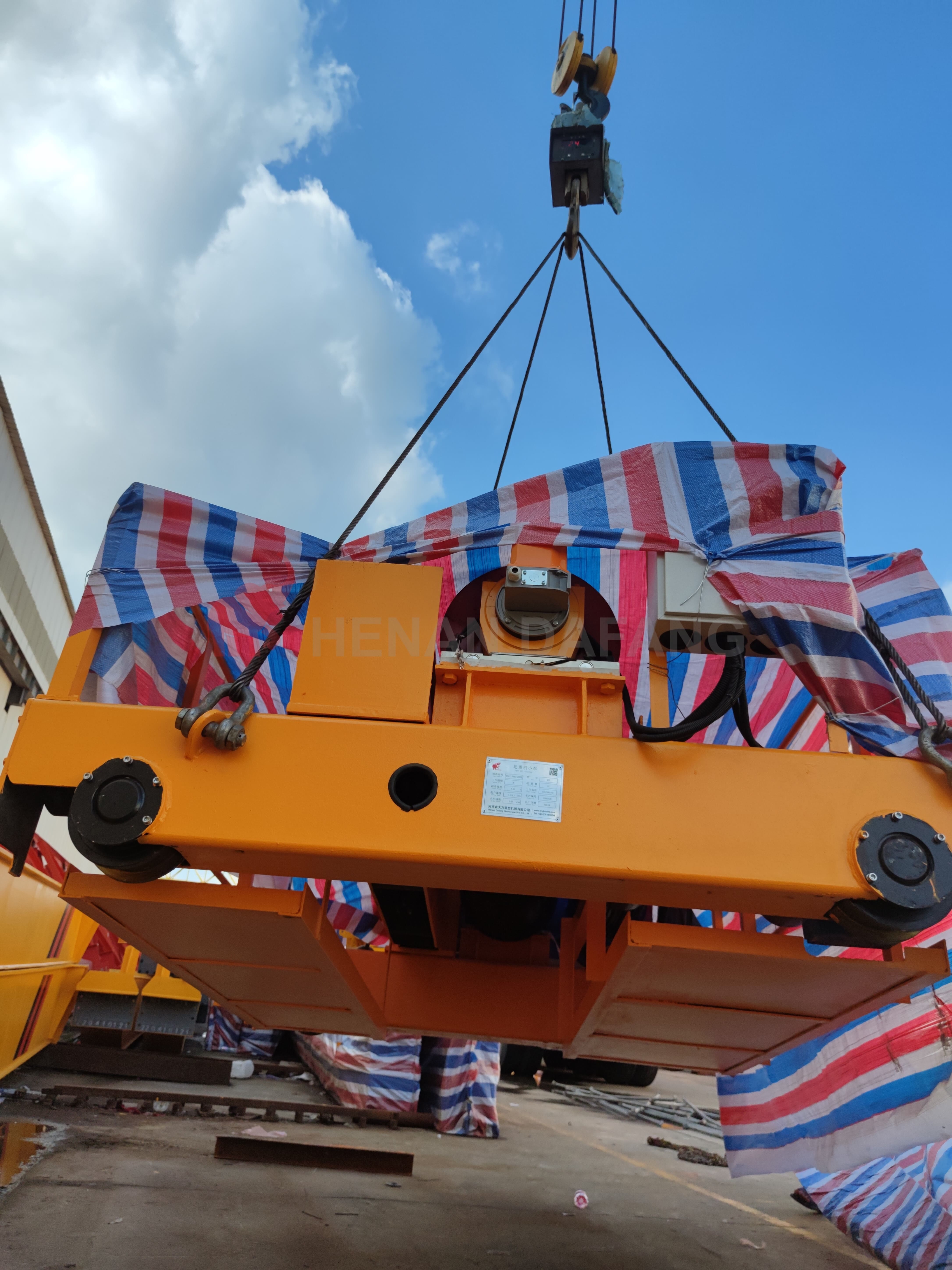 Double Girder Overhead Crane exported to Nigeria6